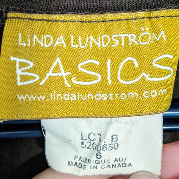 Women's Long Sleeve Brown Dress - Size 6 - Picture 3 of 3